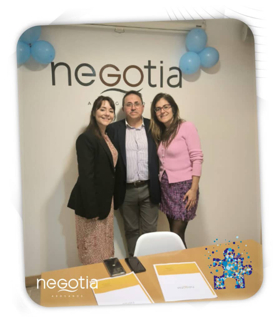 Acuerdo entre Autismo Zamora y Abogados Negotia